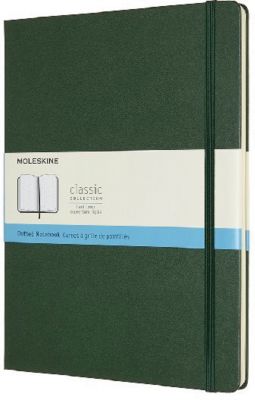 Image of Moleskine Notizbuch XL Punktraster Myrtengrün
