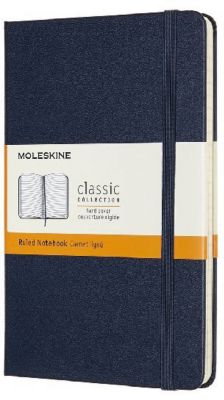 Image of Moleskine Notizbuch Medium Liniert Saphir