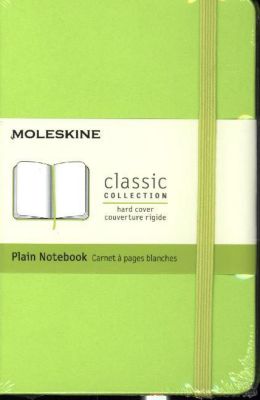 Image of Moleskine Classic, Notizbuch Pocket/A6 Blanko, Limetten Grün
