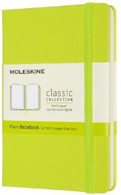 Image of Moleskine Notizbuch Large/A5 Blanko Fester Einband Limetten Grün