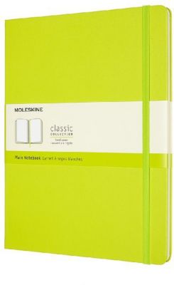 Image of Moleskine Notizbuch Extra Large Blanko, Hardcover, Limetten Grün
