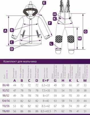 Комплект Nikastyle: куртка и полукомбинезон - джинсовый