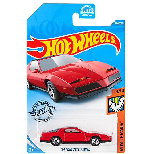 Базовая машинка Hot Wheels 84 Pontiac Firebird от Mattel