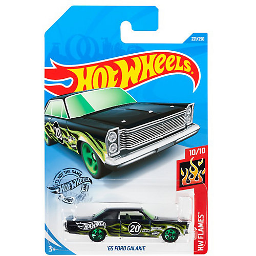 Базовая машинка Hot Wheels 65 Ford Galaxie от Mattel