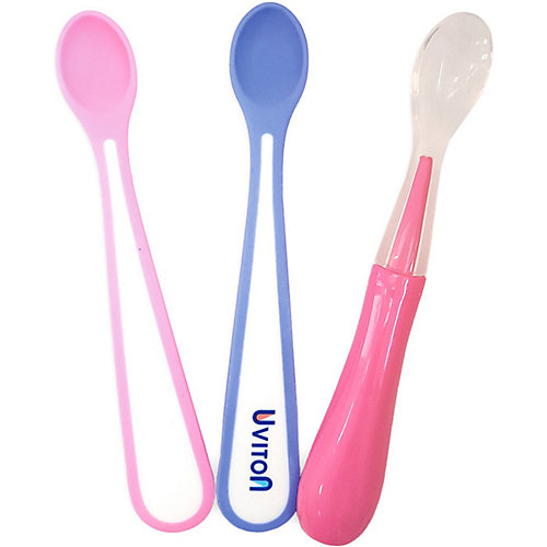 Набор ложечек Uviton, розовый - розовый от Uviton Baby