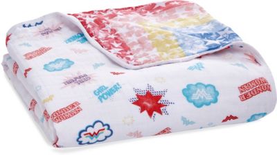 Муслиновое одеяло Aden Anais Wonder Woman 112х112 см