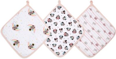 Набор полотенец для лица и рук Aden Anais Minnie star, 3 шт