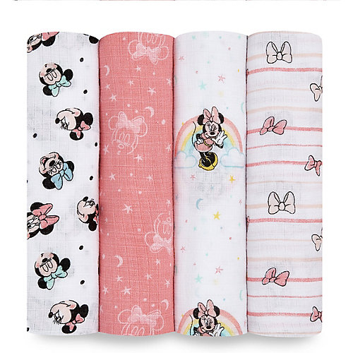 Набор из муслиновых пеленок Aden Anais Minnie 112х112 см, 4 шт от aden+anais