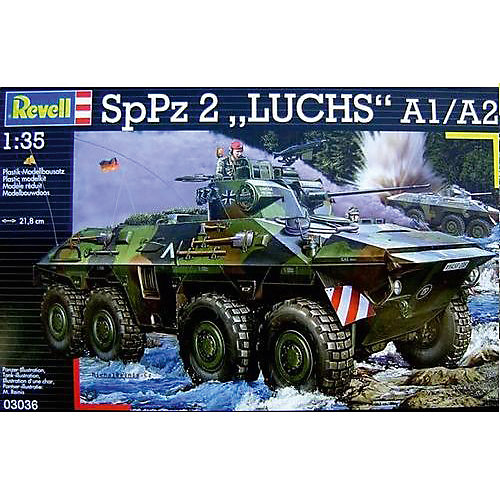 Военная машина Luchs A1/A2 от Revell