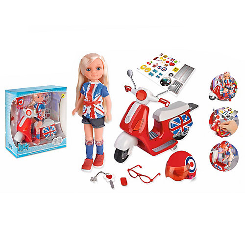 Игровой набор Famosa Нэнси на мотоцикле в Лондон