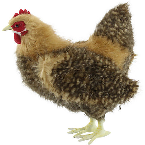 Мягкая игрушка Hansa Курица палевая, 35 см от Hansa