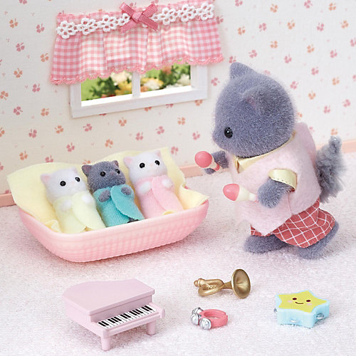 Игровой набор Sylvanian Families Тройняшки персидские котята от Эпоха Чудес
