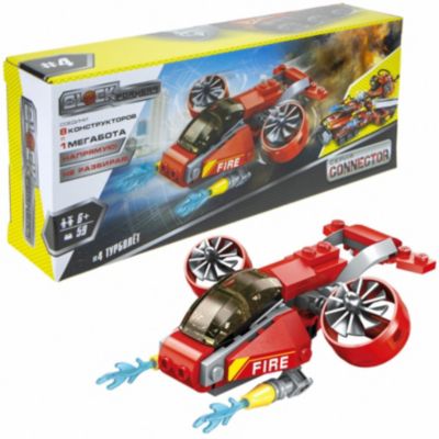 Конструктор 1Toy Blockformers Connector Трансфайертрак, 4