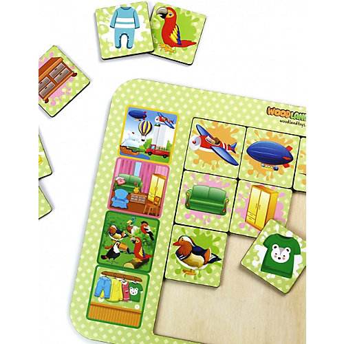 Рамка-вкладыш WoodLandToys "Ассоциации 2" от Woodland