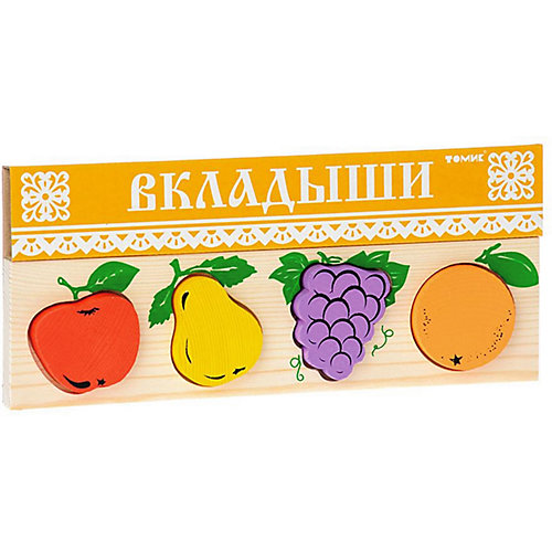 Рамка-вкладыш Томик "Фрукты-ягоды" от Томик