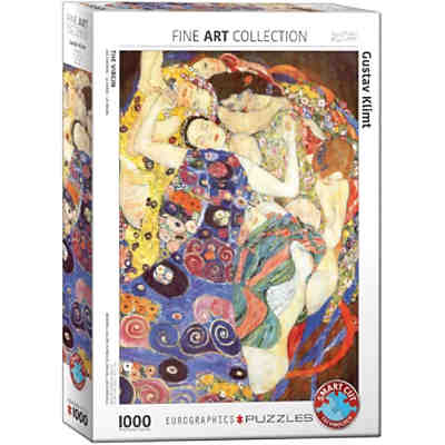 Puzzle 1000 Teile-Die Jungfrau von Gustav Klimt