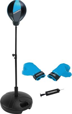 Punching Ball mit Boxhandschuhe