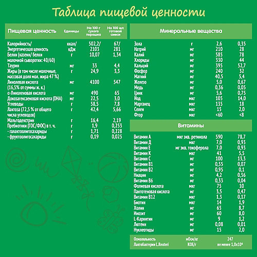Молочная смесь Nestle Nestogen 1, с 0 мес, 1050 г от Nestle