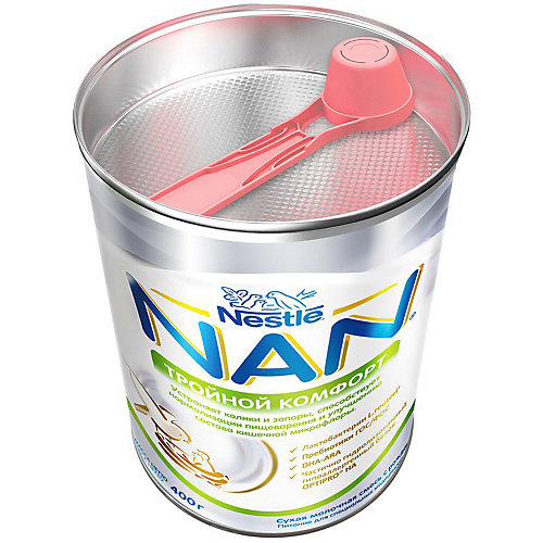Молочная смесь Nestle NAN тройной комфорт, с 0 мес, 400 г от Nestle