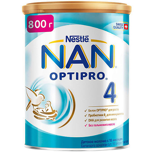 Молочный напиток Nestle NAN Optipro 4, с 18 мес, 800 г от Nestle