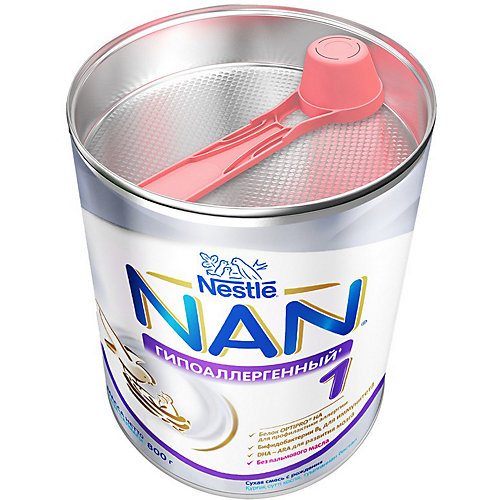 Молочная смесь Nestle NAN гипоаллергенный 1, с 0 мес, 800 г от Nestle