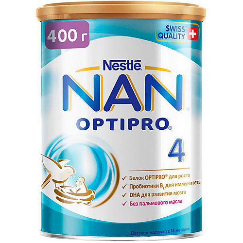 Молочный напиток Nestle NAN Optipro 4, с 18 мес, 400 г от Nestle