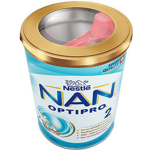 Молочная смесь Nestle NAN Optipro 2, с 6 мес, 400 г от Nestle