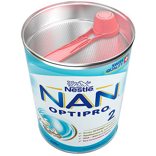 Молочная смесь Nestle NAN Optipro 2, с 6 мес, 400 г от Nestle
