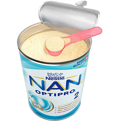 Молочная смесь Nestle NAN Optipro 2, с 6 мес, 400 г от Nestle