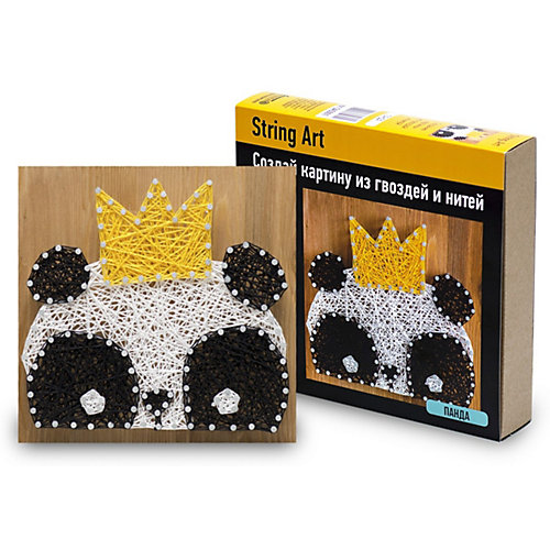 Набор для творчества String Art Lab Панда от String Art Lab