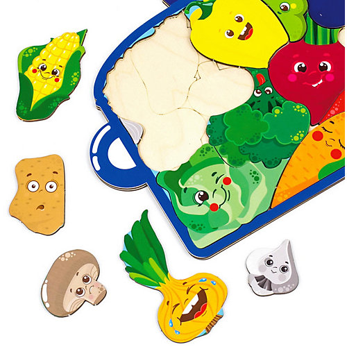 Пазл WoodLand Toys Кастрюля с овощами от Woodland