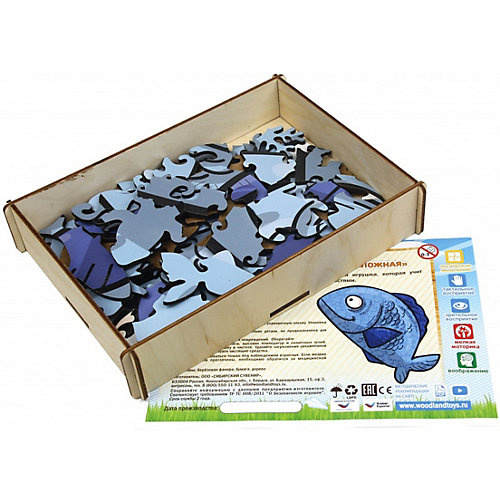 Пазл WoodLand Toys Рыбка от Woodland