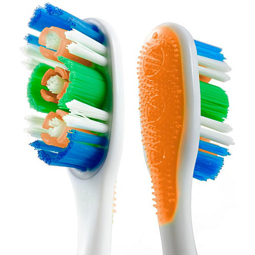 Зубная щетка Colgate 360 суперчистота средняя жёсткость, 2 шт