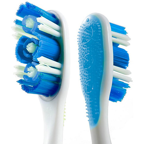Зубная щетка Colgate 360 суперчистота средняя жёсткость, 2 шт