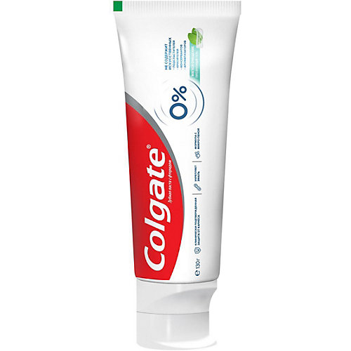 Зубная паста Colgate Zero мягкое очищение, 130 г
