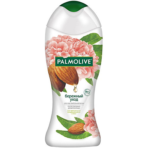 Гель для душа Palmolive бережный уход с миндальным маслом, 250 мл