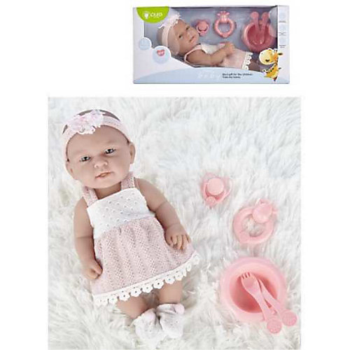Кукла-пупс Junfa Toys Pure Baby, 30 см, в розовом от Junfa Toys