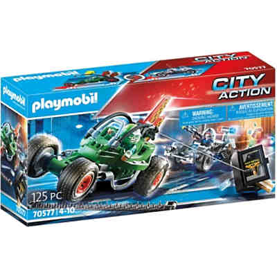 Playmobil 70568 City Action Polizei Gefängnis Flucht Verfolgung Spielzeug-Set