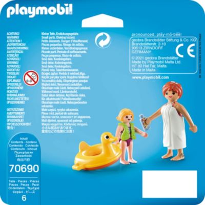 PLAYMOBIL® Aquapark 2er-Set: 70112 Badegast 70690 DuoPack Badegäste ovp neu 