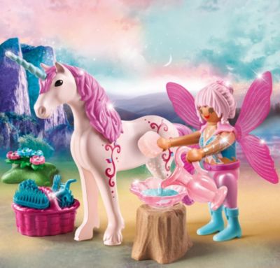 PLAYMOBIL® 70658 Einhorn mit Pflege-Fee, PLAYMOBIL® | myToys