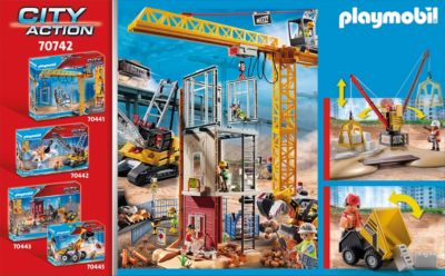 PLAYMOBIL® Baustelle mit Kipplaster, PLAYMOBIL City Action |
