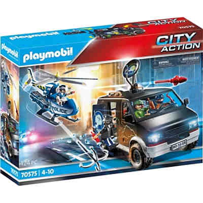 Playmobil 70568 City Action Polizei Gefängnis Flucht Verfolgung Spielzeug-Set