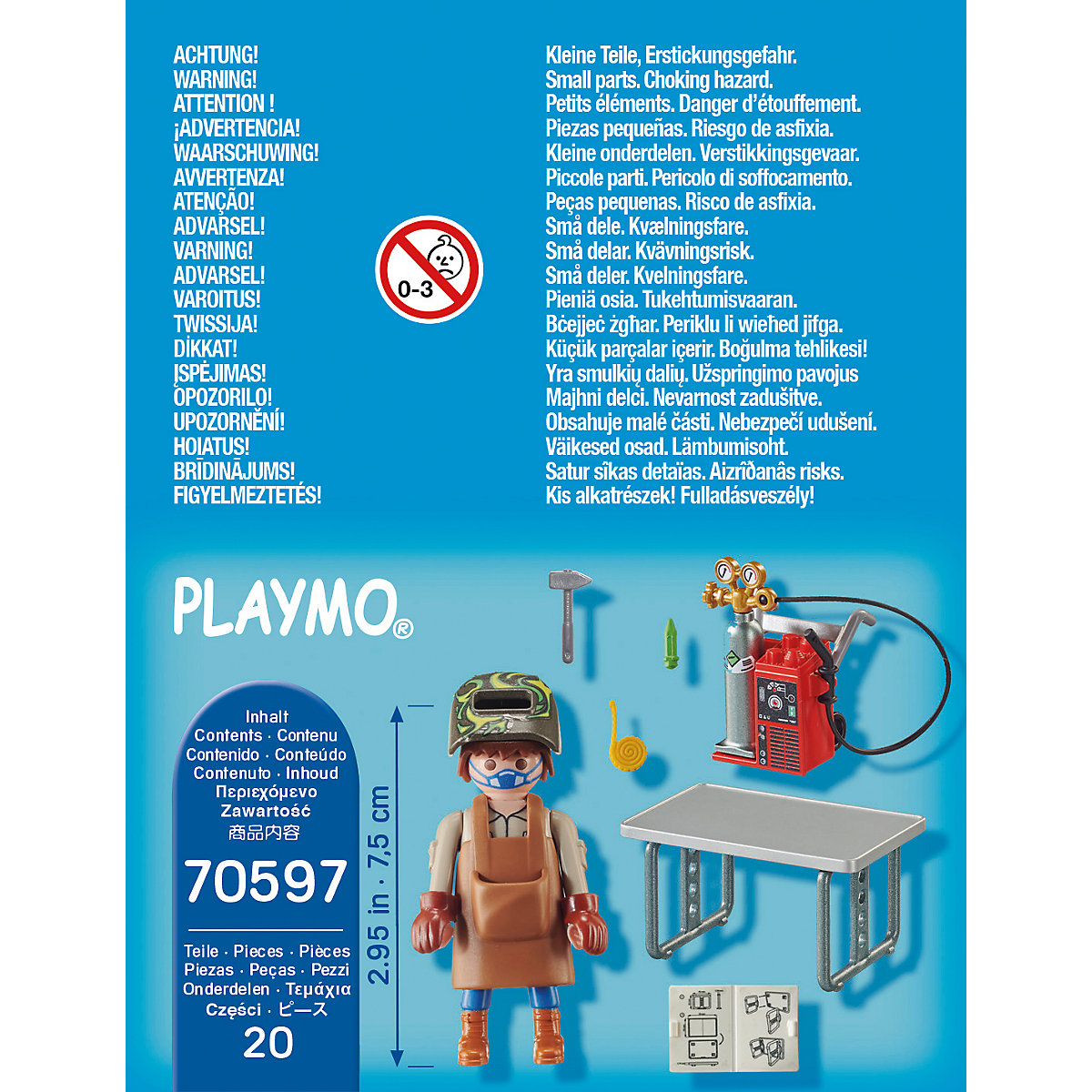 PLAYMOBIL® 70597 Schweißer mit Ausrüstung