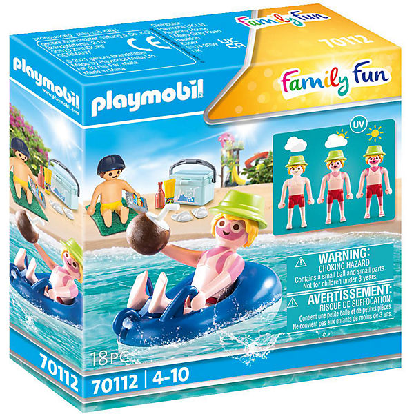 PLAYMOBIL® 70112 Badegast mit Schwimmreifen