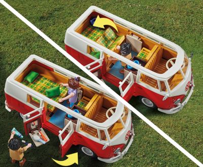 70176 for sale online PLAYMOBIL Volkswagen T1 Camping Bus 
