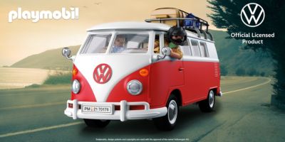 Volkswagen Bulli T1 Camper und Käfer Playmobil Set 70177 70176 
