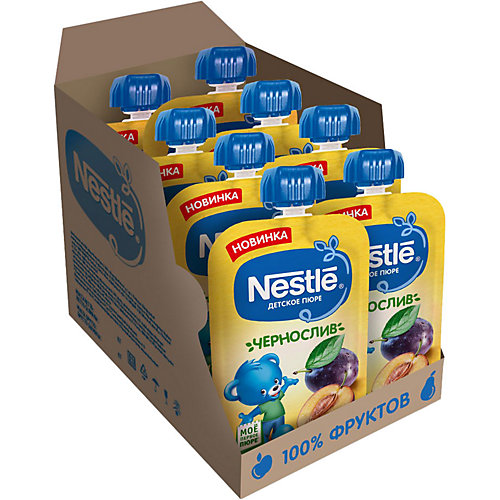 Пюре Nestle чернослив с 4 мес, 8 шт х 90 г/уп от Nestle