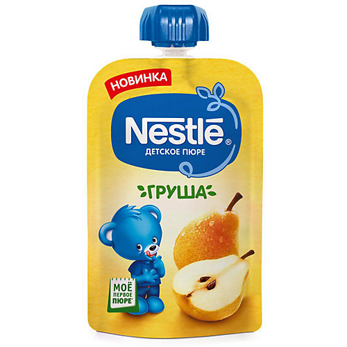 Пюре Nestle груша с 4 мес, 8 шт х 90 г/уп от Nestle