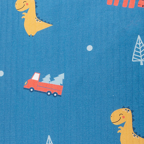 Набор пеленок Крошка Я Santasaurus 2 шт - atlantikblau от Крошка Я