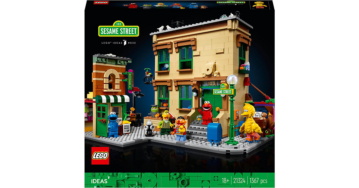 Spielzeug: Lego  Ideas 21324 123 Sesame Street